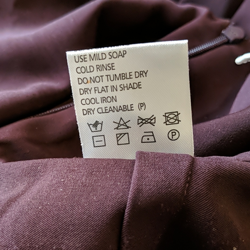 Shona Joy Frill High Neck Maxi Dress Aubergine - Picture 9 of 11